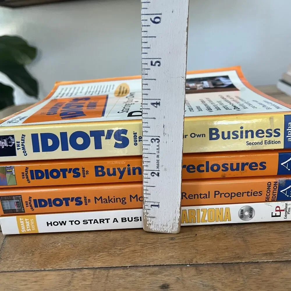 Buying Foreclosures Start Your Own Business Making Money Book Lot of 4